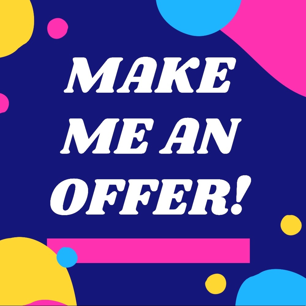 Reasonable offers accepted!